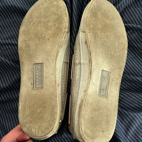 Used sperry topsider sequin boat shoes 8.5 m - Picture 8 of 8